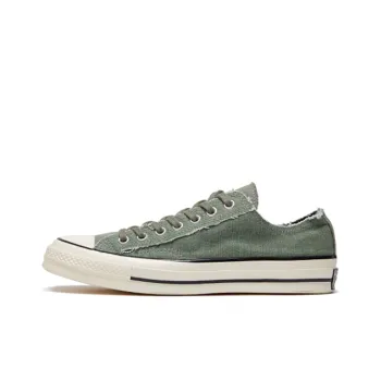 Converse 1970s Chuck Taylor All Star Anti Slip Wear Resistant Low Top Canvas Shoes Unisex Army Green