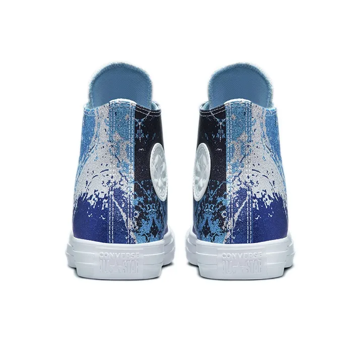 Converse Women's Chuck Taylor All Star High 'Hybrid Shine Gradient Blue' Women's-4
