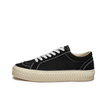 Excelsior Canvas Shoes Unisex Low Top Black