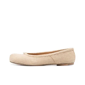 Maison Margiela Tabi Women's Casual Shoes Women's White Beige