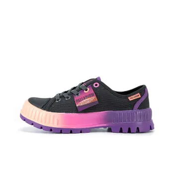 Palladium Pallashock Lo Oasis Anti Slip Wear Resistant Low Top Canvas Shoes Unisex Black