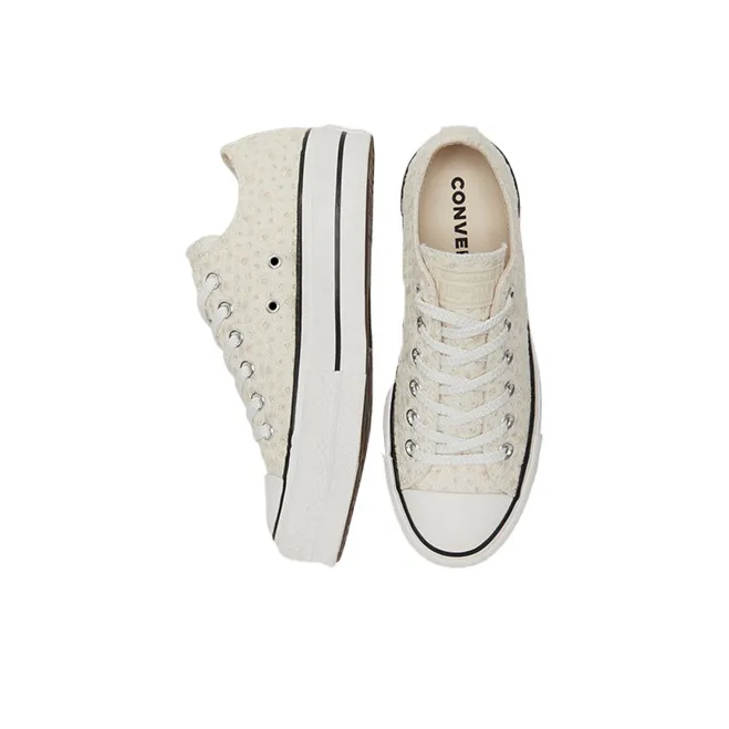 Converse Women's Chuck Taylor All Star Platform Low 'Broderie' Women's-4