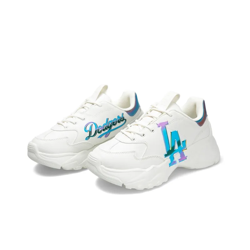 MLB Big Ball Chunky A Meta Low Top Chunky Sneakers Unisex White Blue-2