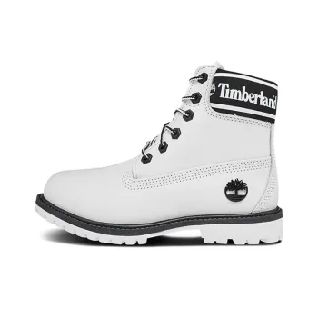 Timberland PREMIUM Wear Resistant Cushioning Height Increasing Short Outdoor Boots Women's White