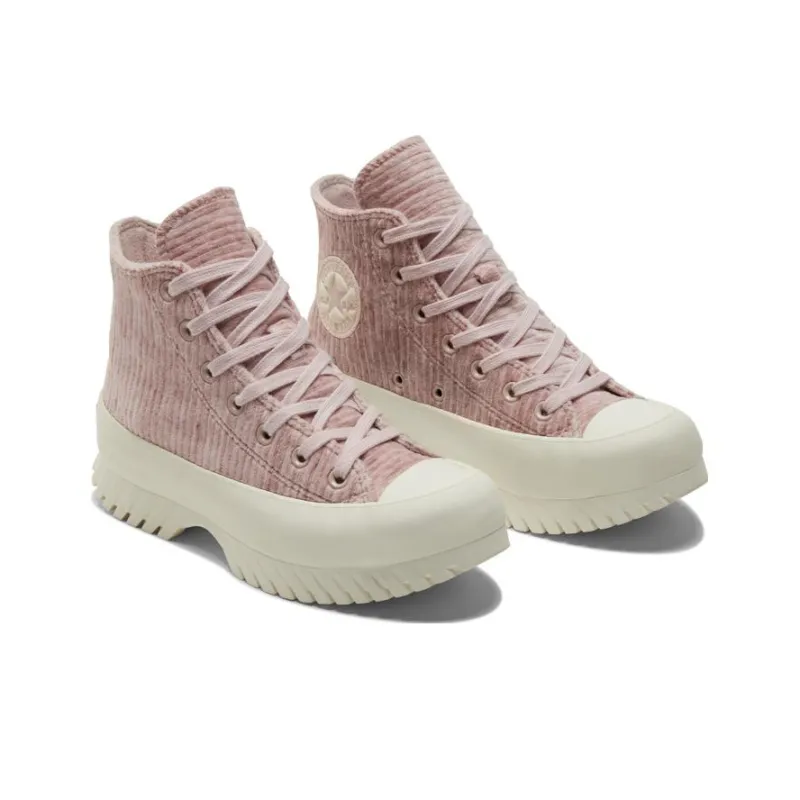 Chuck Taylor All Star Converse Lugged 2.0 High 'Striped Knit Stone Mauve'-2