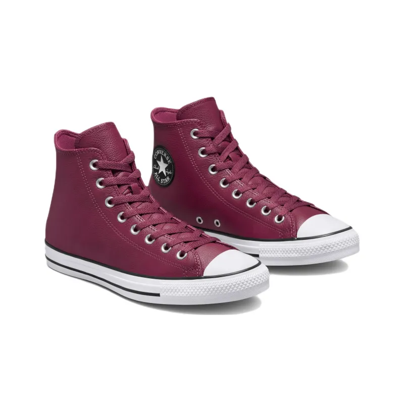 Converse Chuck Taylor All Star Leather 'Wine Red'-2