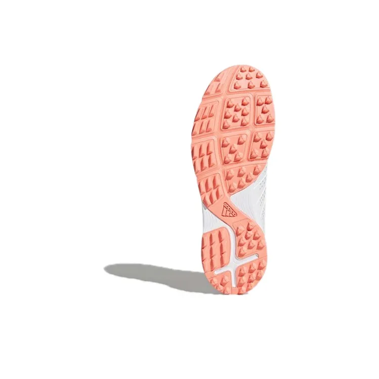 Adidas Adipure Series Golf Shoes Women's Low-Top White/Orange-5