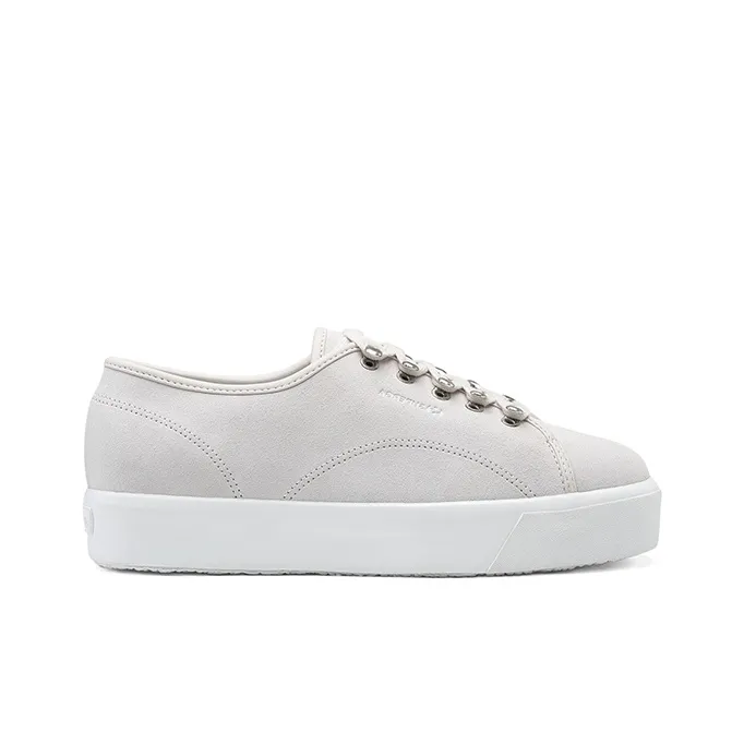 SUPERGA Slip Resistant, Abrasion Resistant, Thermal, Height Increasing Low Top Canvas Shoes Women's Gray-1