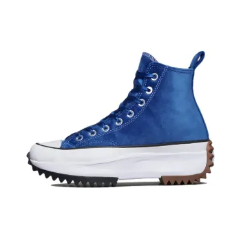 Converse Run Star Hike High Top Canvas Shoes Blue