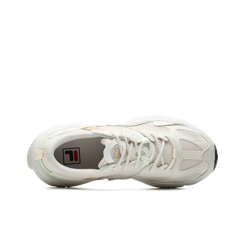 FILA Mars 2 Low Top Daddy Shoes For White/Pink Women's-3