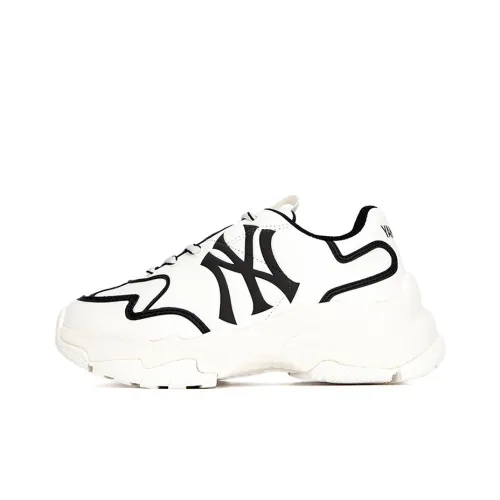 MLB Big Ball Chunky Chunky Sneakers Unisex Low-Top White/Black