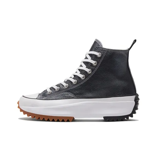 Converse Run Star Hike High Metallic Classics Black