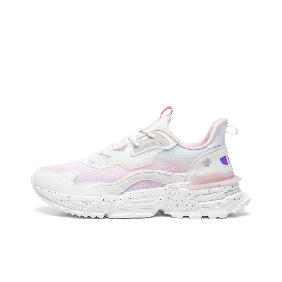 ちょっと一息　レン　sp XTEP Shanhai Collection Chunky Sneakers Women's Low-Top