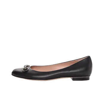 GUCCI Flat Casual Shoes Women's Black