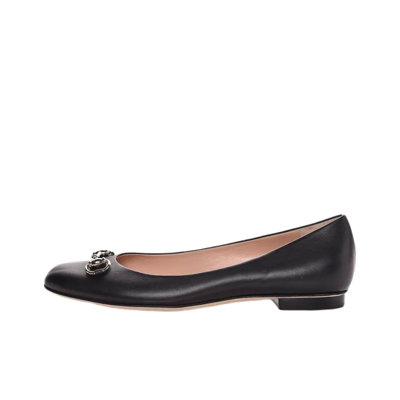 GUCCI Flat Casual Shoes Women's Black-0