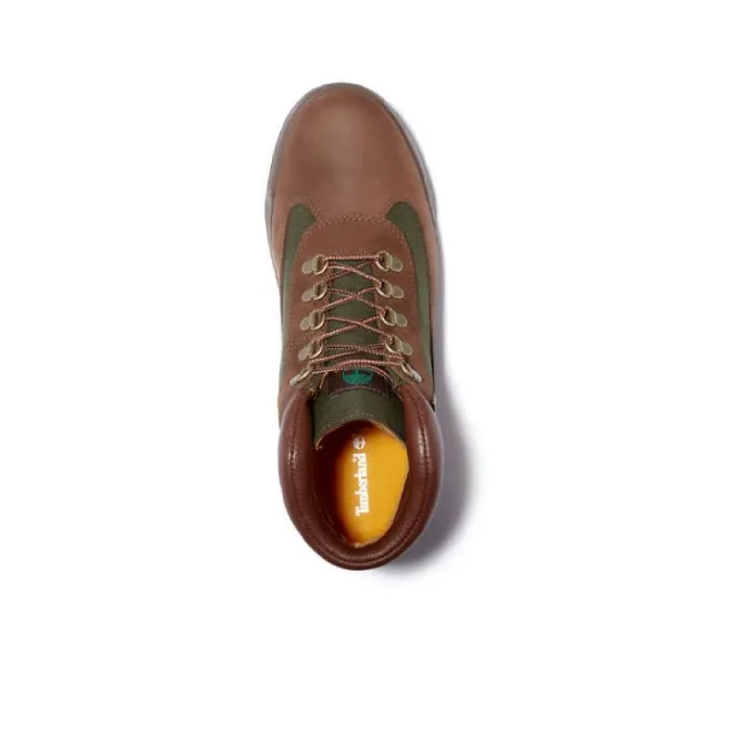 Timberland Field Boot Mid Lace Up Waterproof Chocolate-3