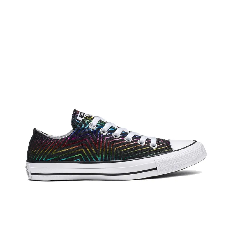 Converse Chuck Taylor All Star Exploding Star Low Top Black Women's-1