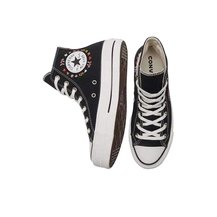 Converse Women's Chuck Taylor All Star Platform High 'It's Okay To Wander Black' Women's-4