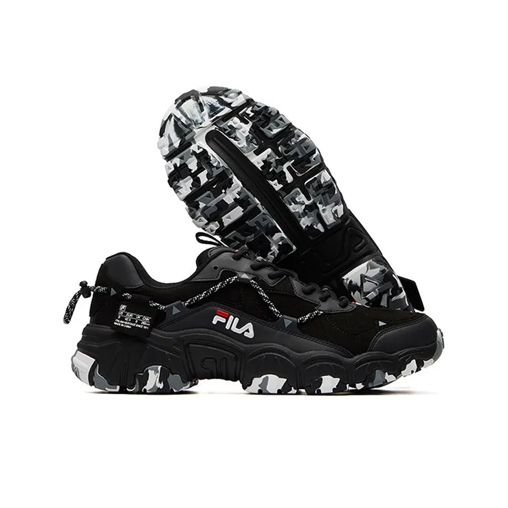 FILA FUSION Trainers 'Black White'-4