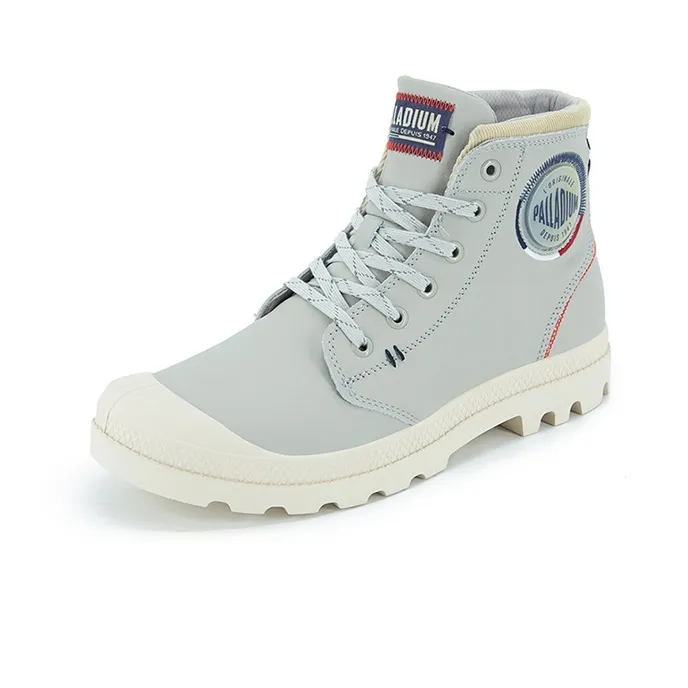 Palladium Pampa Outdoor Boots Unisex High Top Sand Stone-1