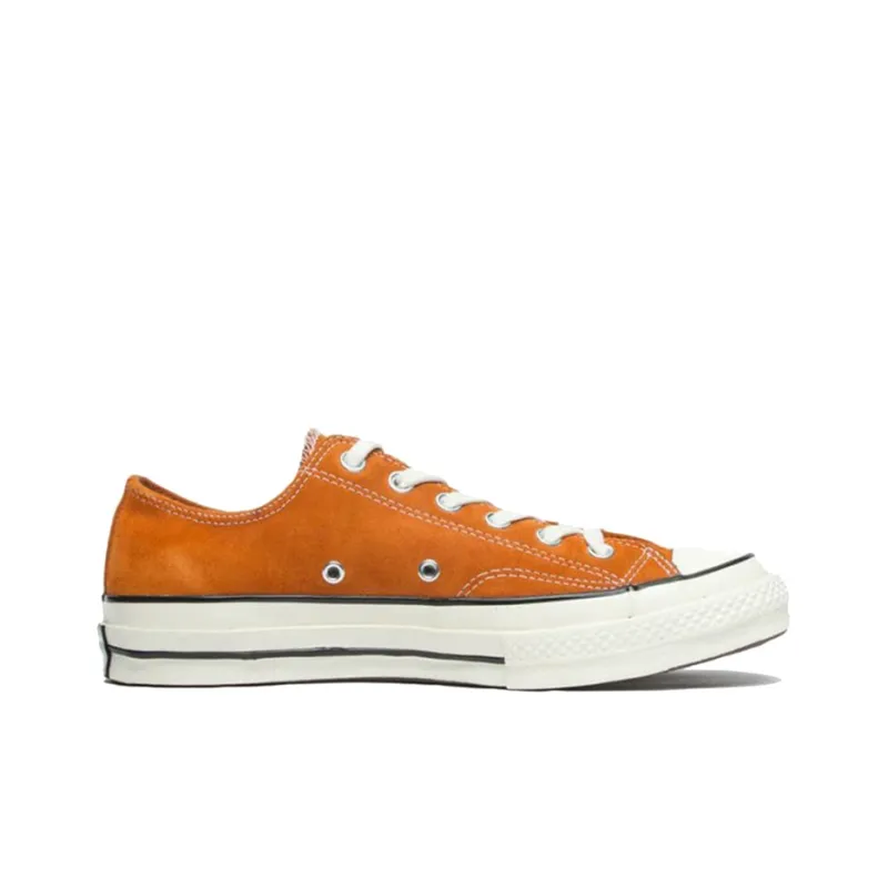 Converse 1970s OrangeBitte Retro Turn Fur Low Top Stylish Canvas Shoes Orange-1