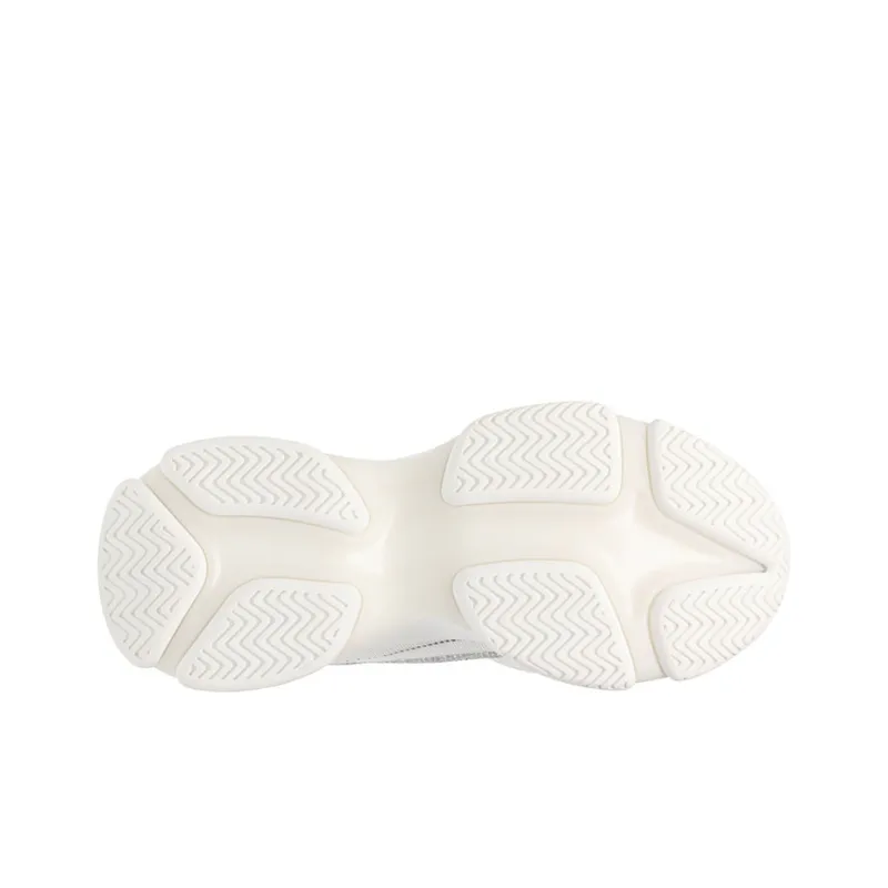 STEVE MADDEN Chunky Sneakers Women's Low-Top White-3