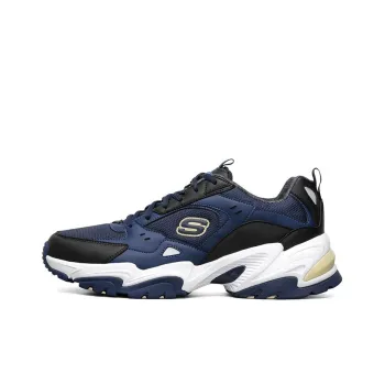Skechers One Punch Man X Skechers Stamina V2 Low Top Running Shoes Blue/Black
