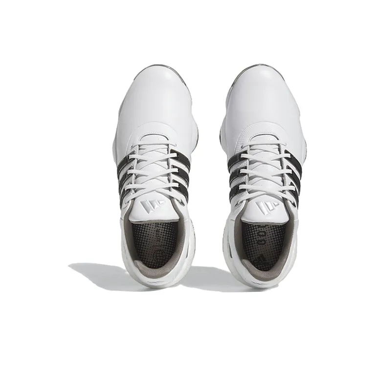 Adidas Tour360 22 Boost Golf Shoes 'Cloud White Black Silver Metallic'-4