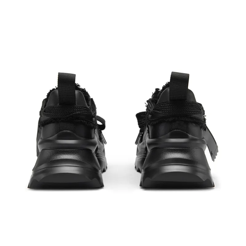 MIO Chunky Sneakers Women's Black-3