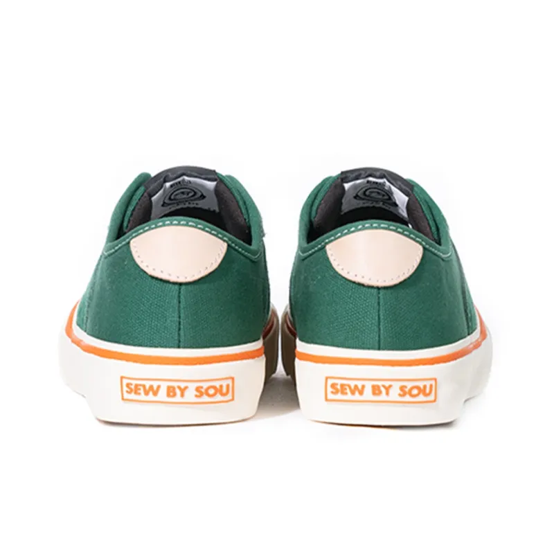 SEW BY SOU LAB Canvas Shoes Unisex Green-5