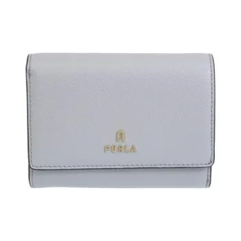 Furla Leather Wallet Women's Light Purple