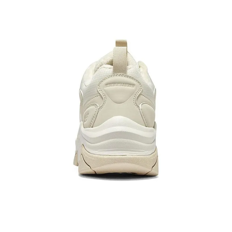 Skechers Stamina V6 Cushioned Slip Resistant Abrasion Resistant Low Top Chunky Sneakers Men's White Beige-2