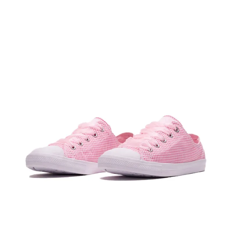 Converse Chuck Taylor All Star Dainty Low 'Pink Plaid' Women's-2