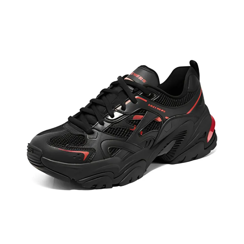 Skechers Stamina V2 'Black Red'-2