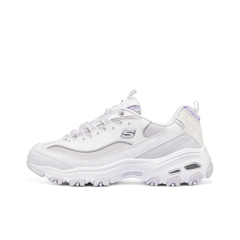 Skechers D'Lites 1.0 'White Purple' Women's-0