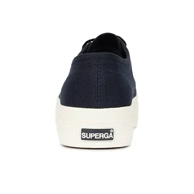 SUPERGA Lightweight Low-Top Canvas Shoes Women's Black-4