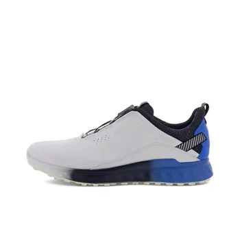 Ecco S Three Low Top Golf Shoes Men's White Blue
