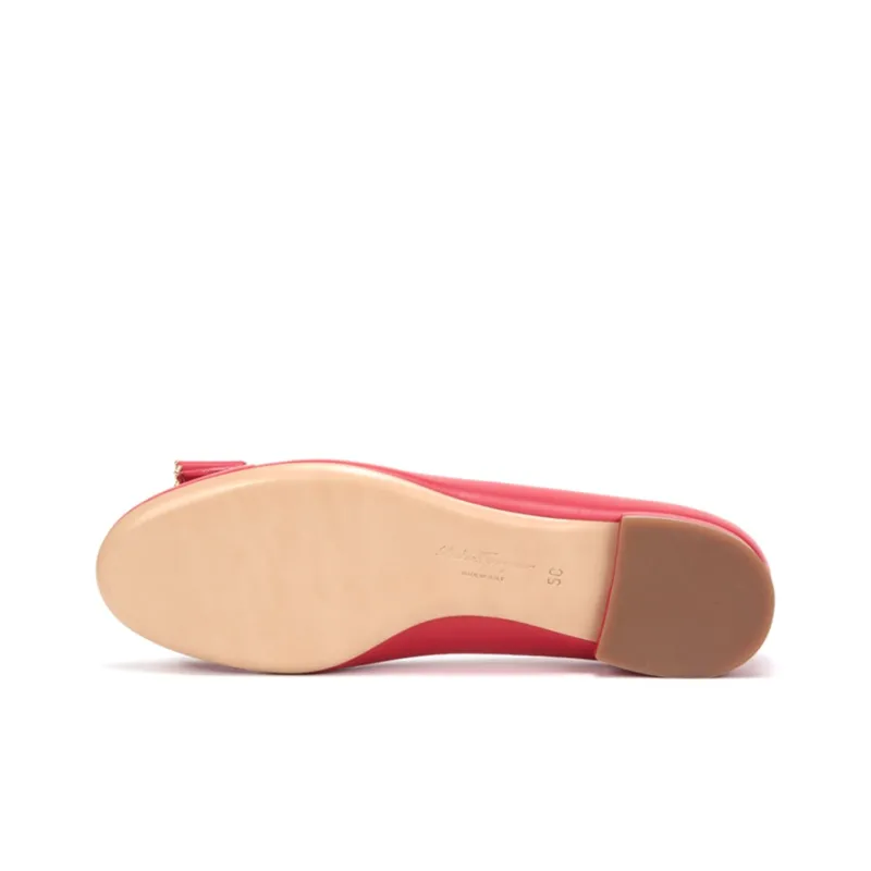 FERRAGAMO Varina Women's Casual Shoes Women's Red-4