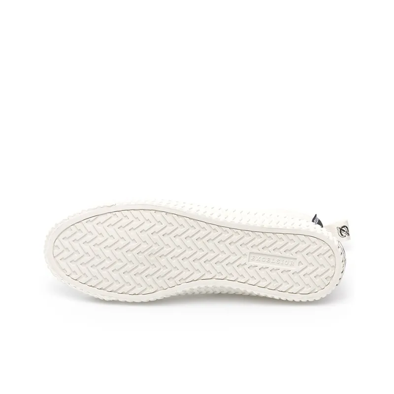 Excelsior Canvas Shoes Unisex High Top White-4
