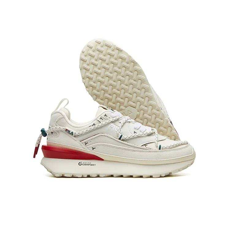 FILA FUSION Fila Jogger Dx XMas Low Chunky Sneakers Gs Grey/Red/Green Women's-3