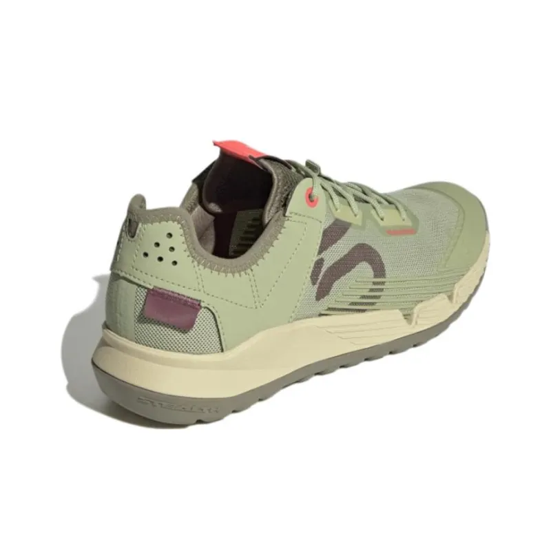 Adidas Five Ten Trailcross Wear-Resistant Low-Top Cycling Shoes Women's Green-3