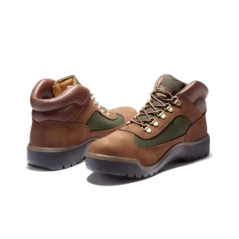 Timberland Field Boot Mid Lace Up Waterproof Chocolate-2
