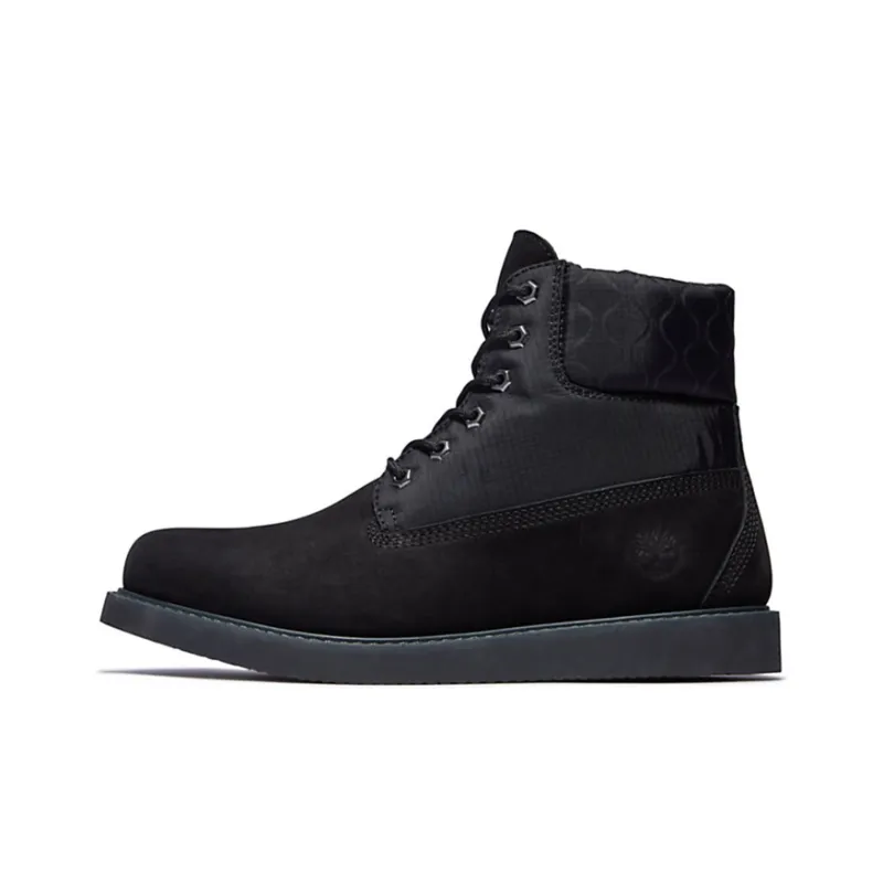 Timberland Newmarket 6 Inch Quilted Boots 'Black'-0