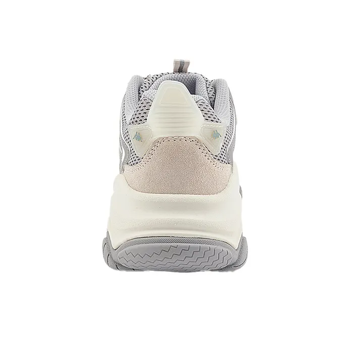 Kappa Breathable Coverage Low Top Chunky Sneakers Unisex Gray-5