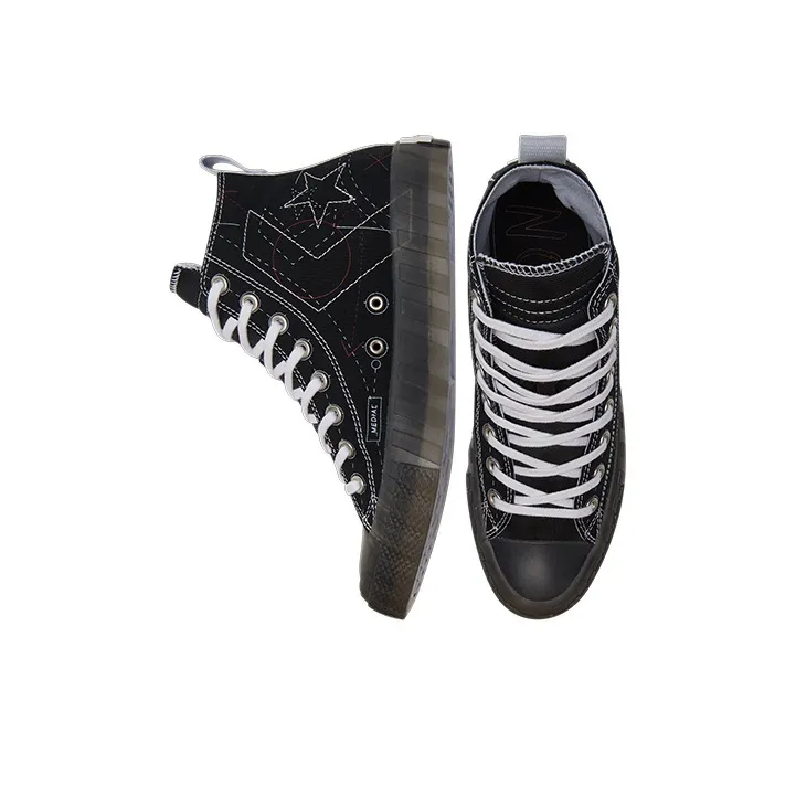 Converse Untitled Canvas Shoes Black/White-3