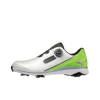 Mizuno Nexlite SL Bore Anti Slip Wear Resistant Low Top Golf Shoes Men's White Green