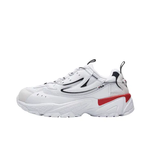 FILA Caliper Chunky Sneakers Men Low-Top Group White