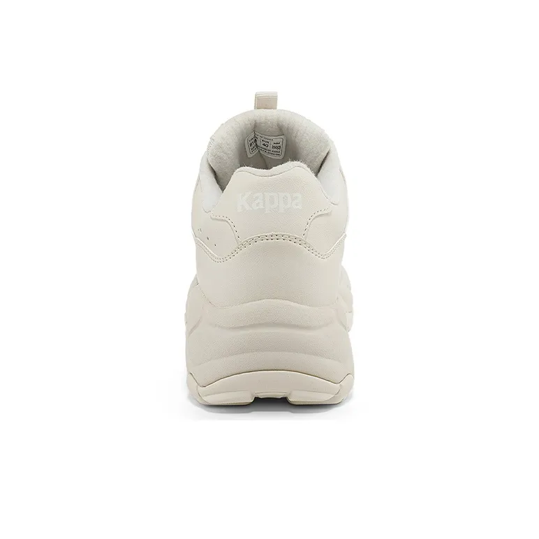 Kappa Abrasion Resistant Low Top Chunky Sneakers Women's Khaki-4