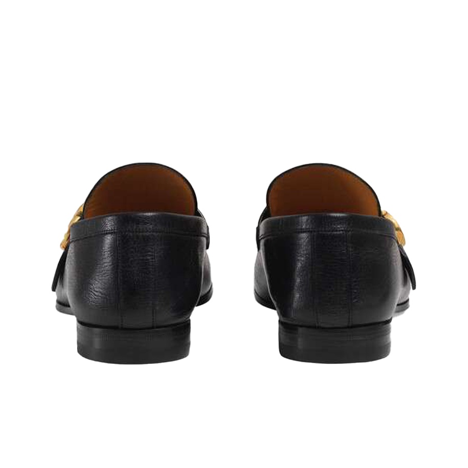GUCCI Men's Black Leather Loafer US M 8.5 - Cheap Rcj Jordan