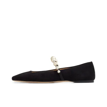 Jimmy Choo Ade Square toe Ballerina Shoes